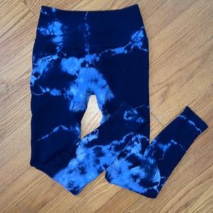 Spiritual Gangster Blue Tye Dye Leggings